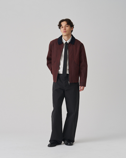 FNT 107 Garment-Dyed Process Workpant (Black)