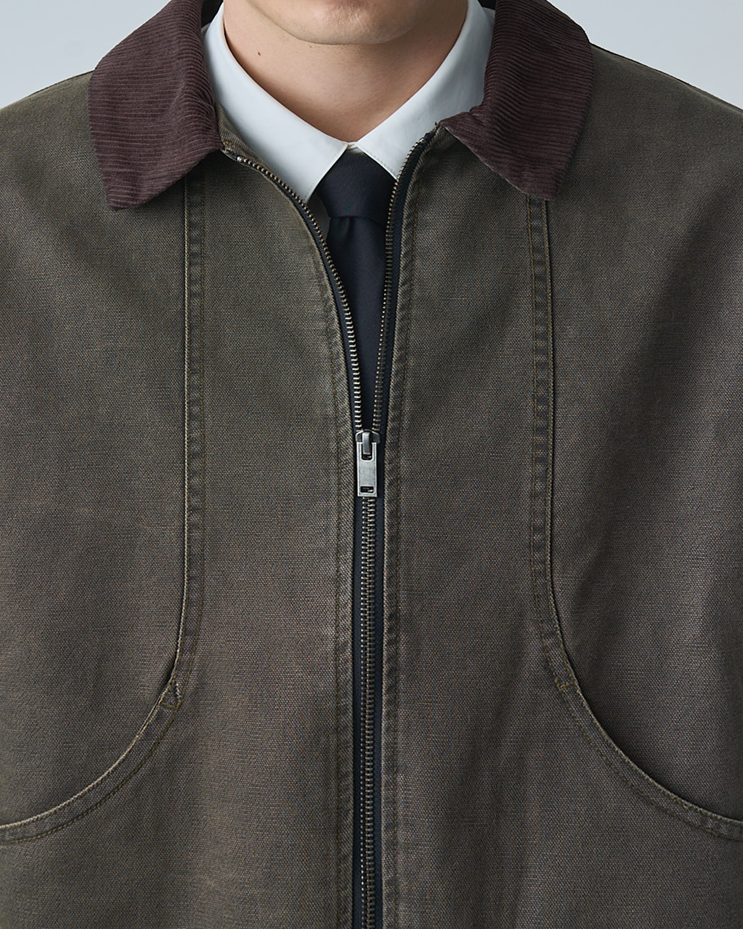 FNT 110 Three Process Gatherer Jacket V2 (Oregano)