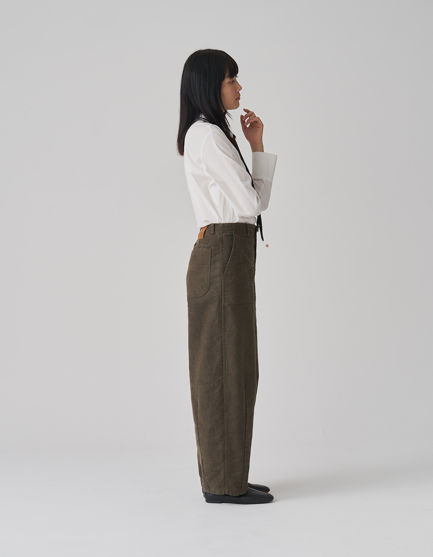 FGN 014AUS Baker Pants (Washed Olive) image 7