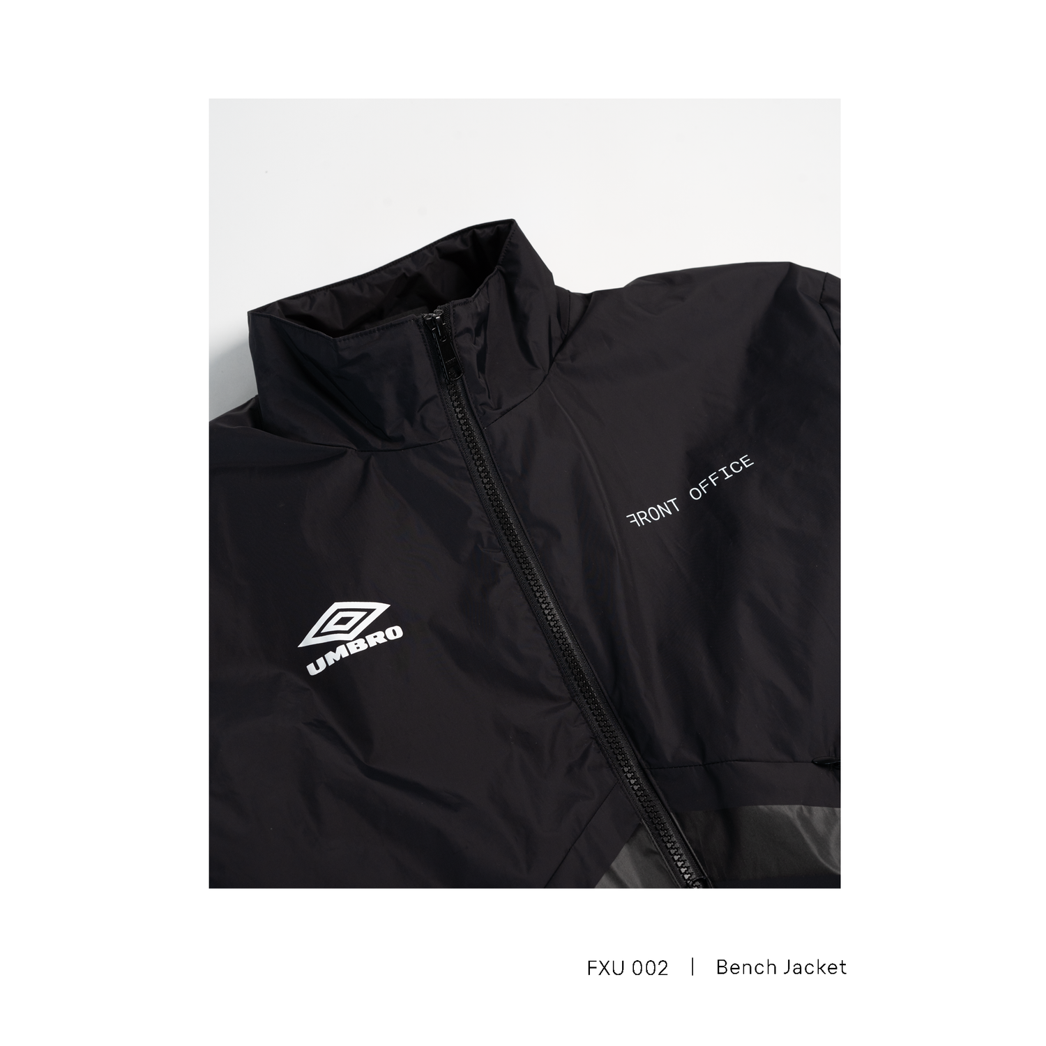 FXU 002 Front Office x UMBRO Bench Jacket (Black) image 6