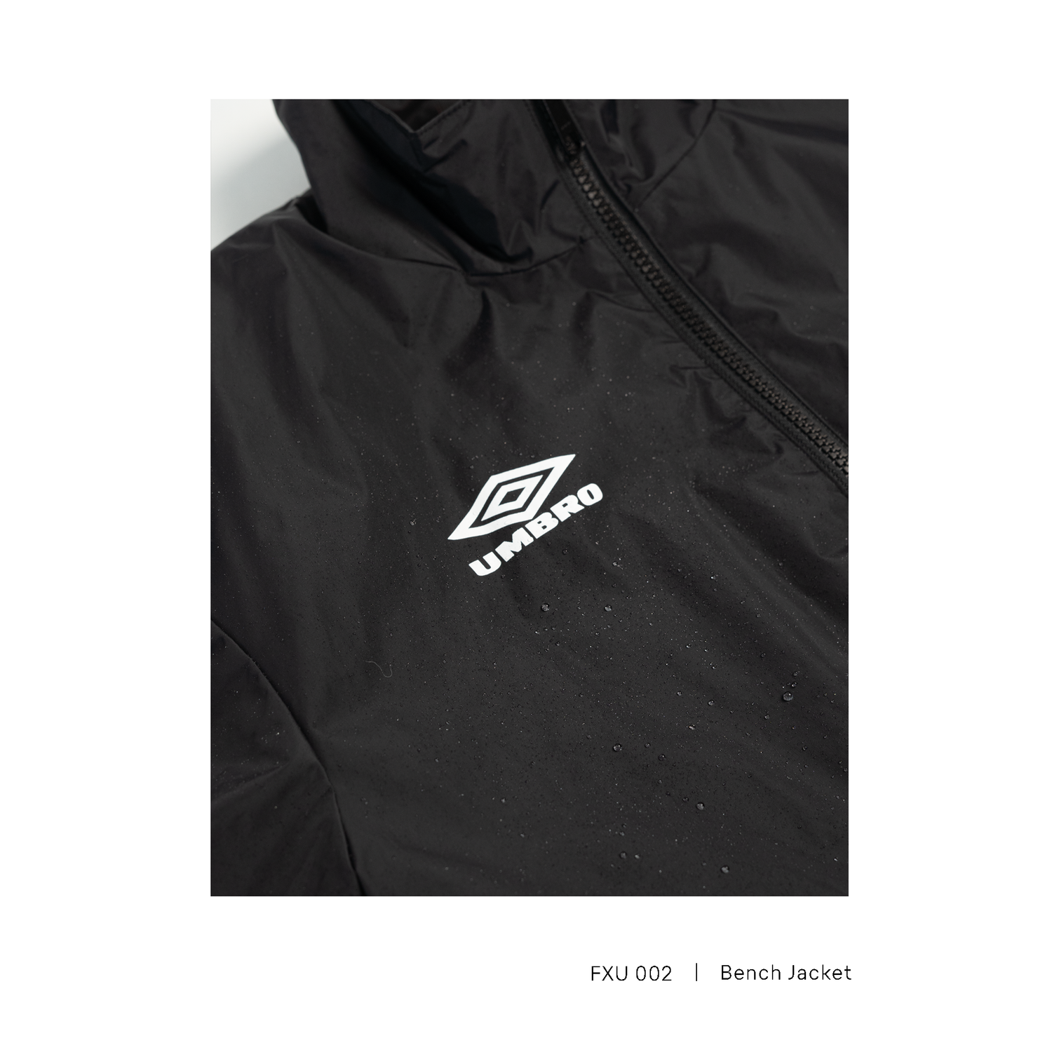 FXU 002 Front Office x UMBRO Bench Jacket (Black) image 9