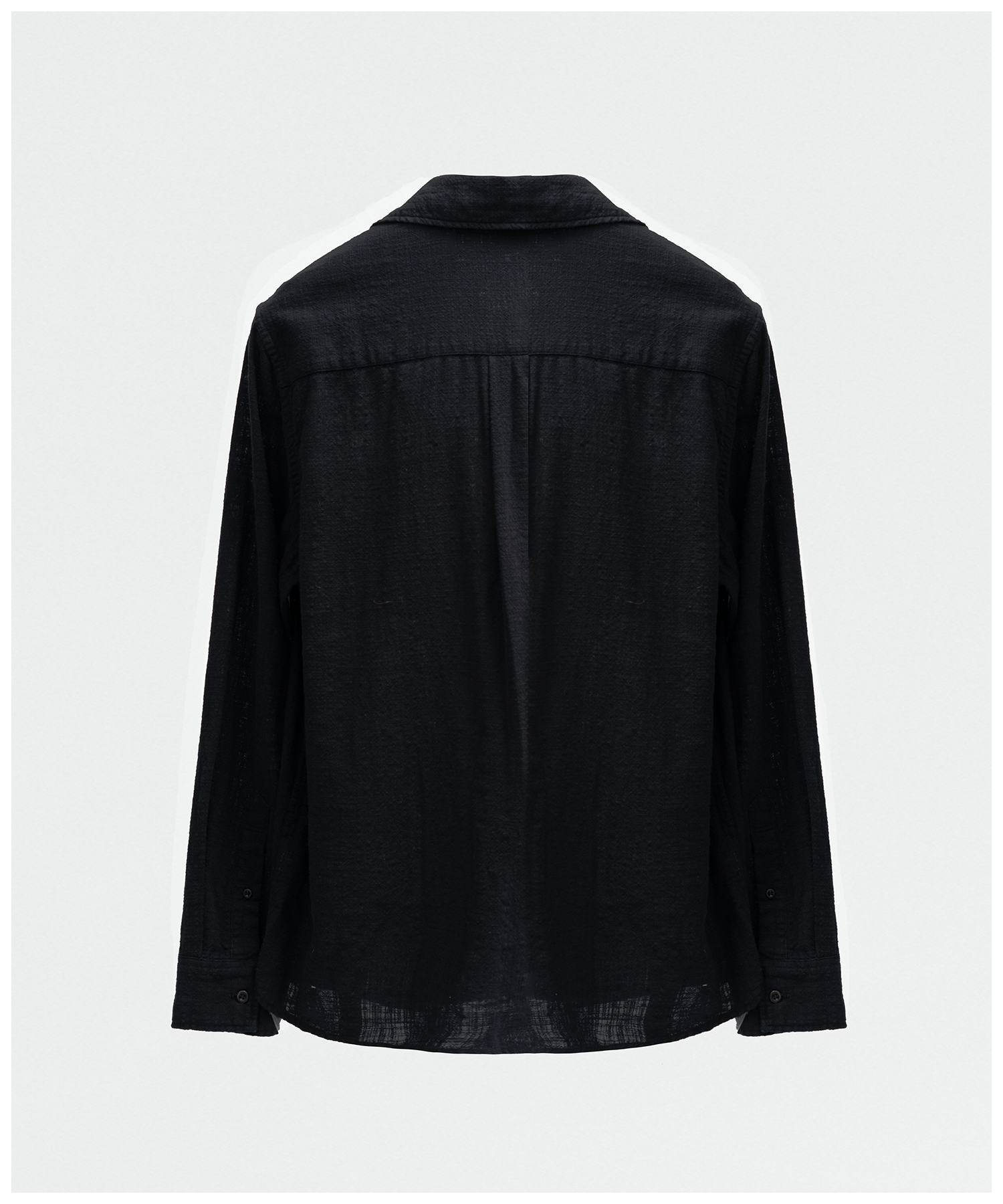 FNT 017 Woven Shirt (Black) image 2