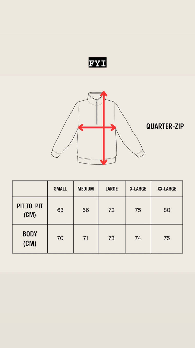 All Australian Quarter-Zip (Cream)