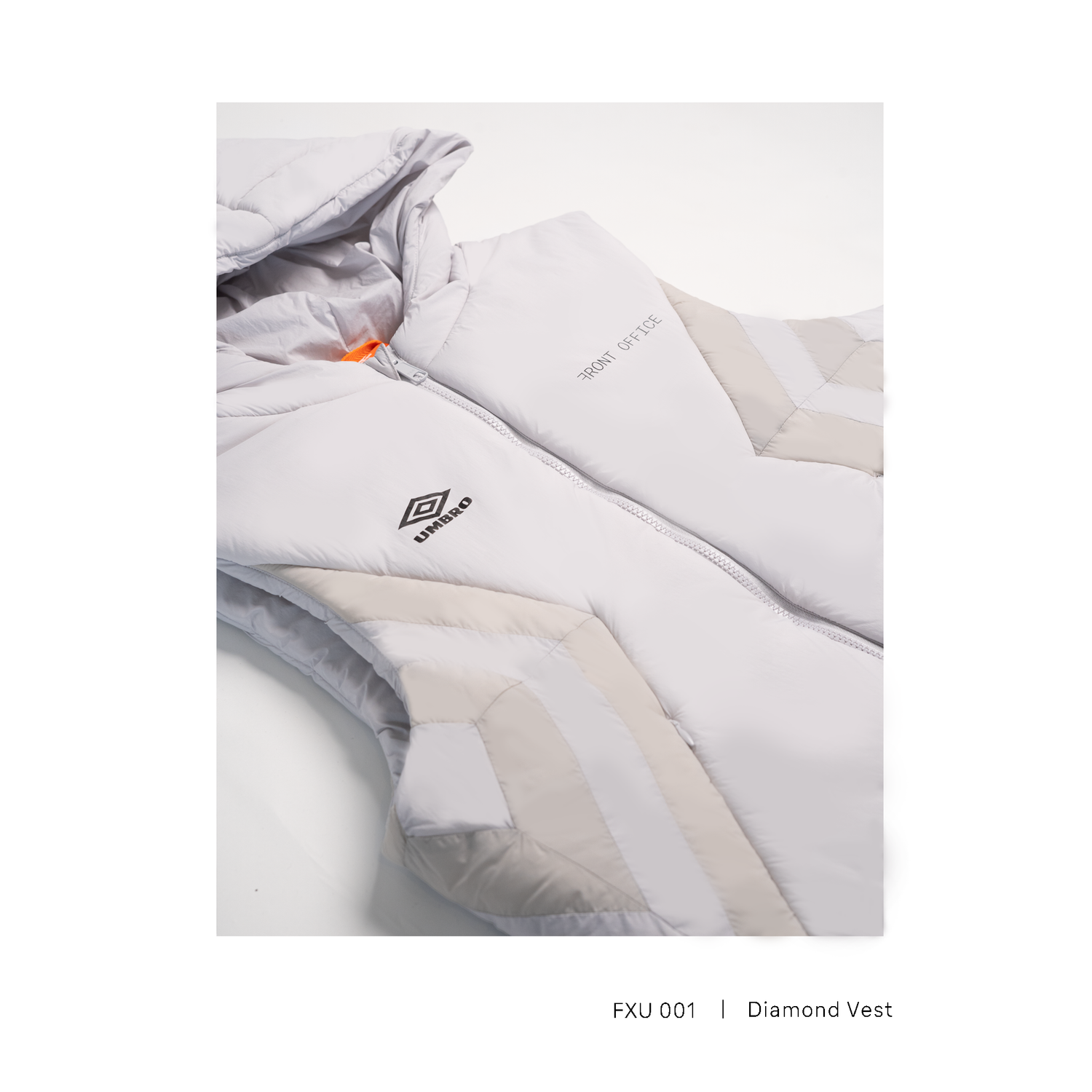 FXU 001 Front Office x UMBRO Diamond Vest (Grey) image 5