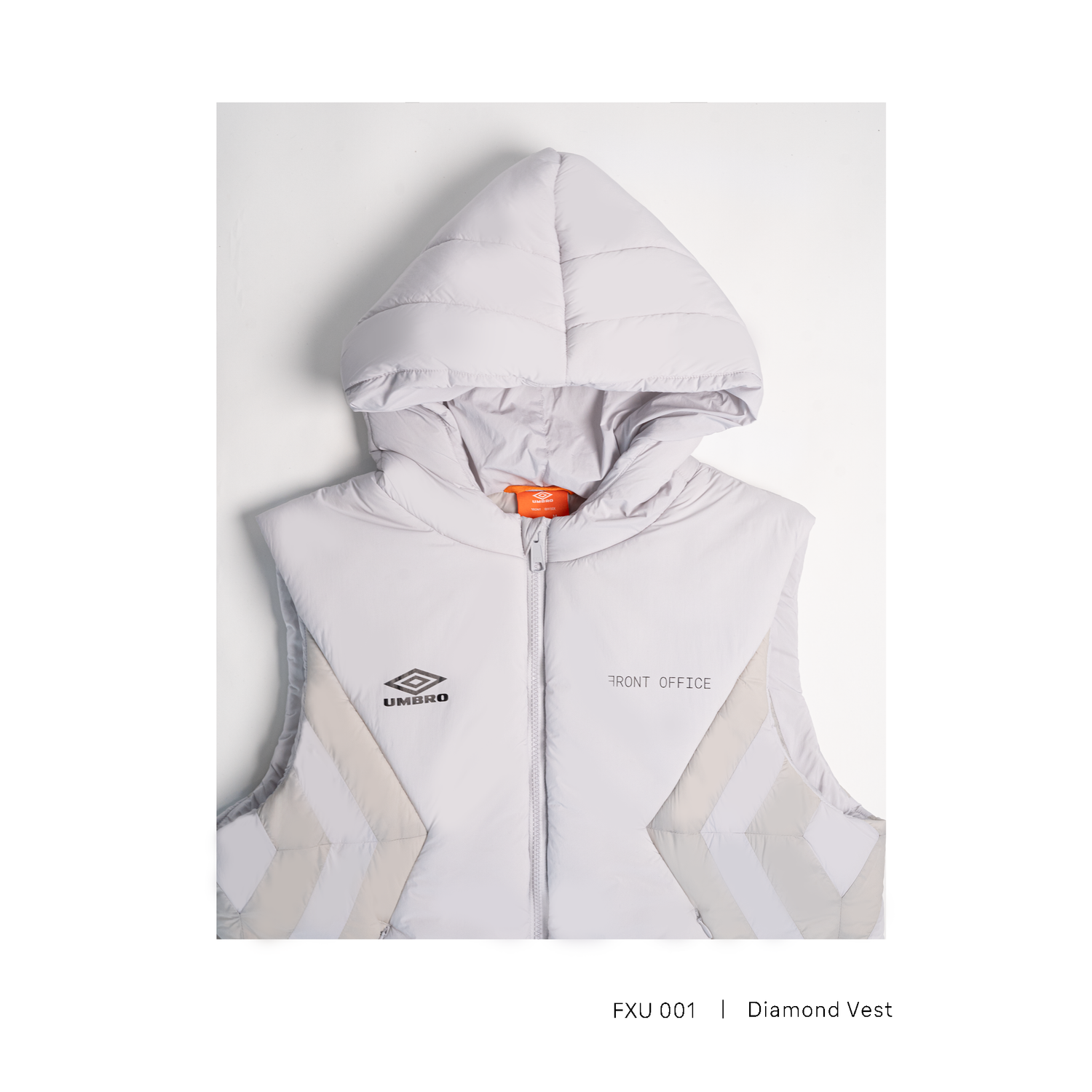 FXU 001 Front Office x UMBRO Diamond Vest (Grey) image 6