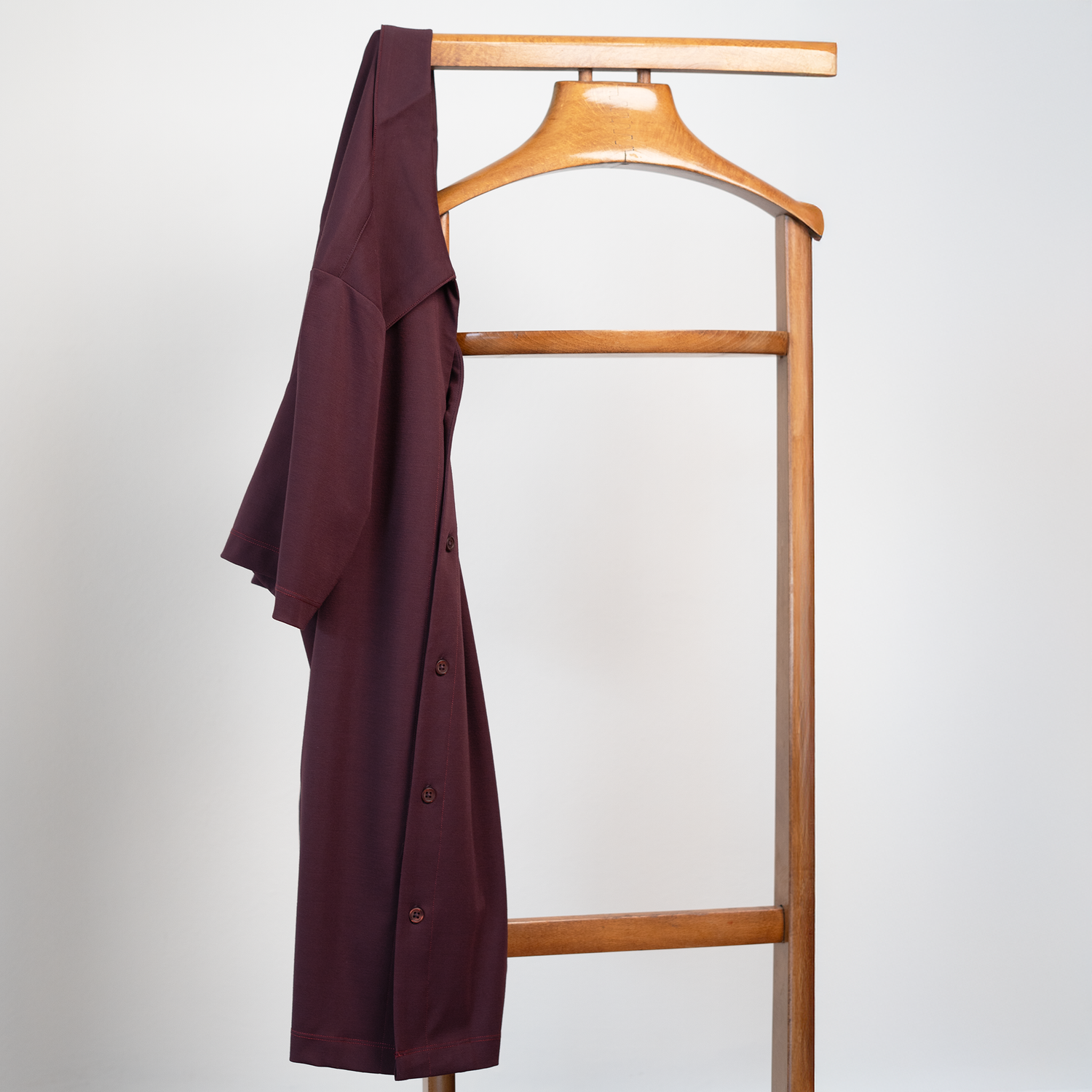 FNT 010 Vacanza Disco Shirt (Burgundy) image 4