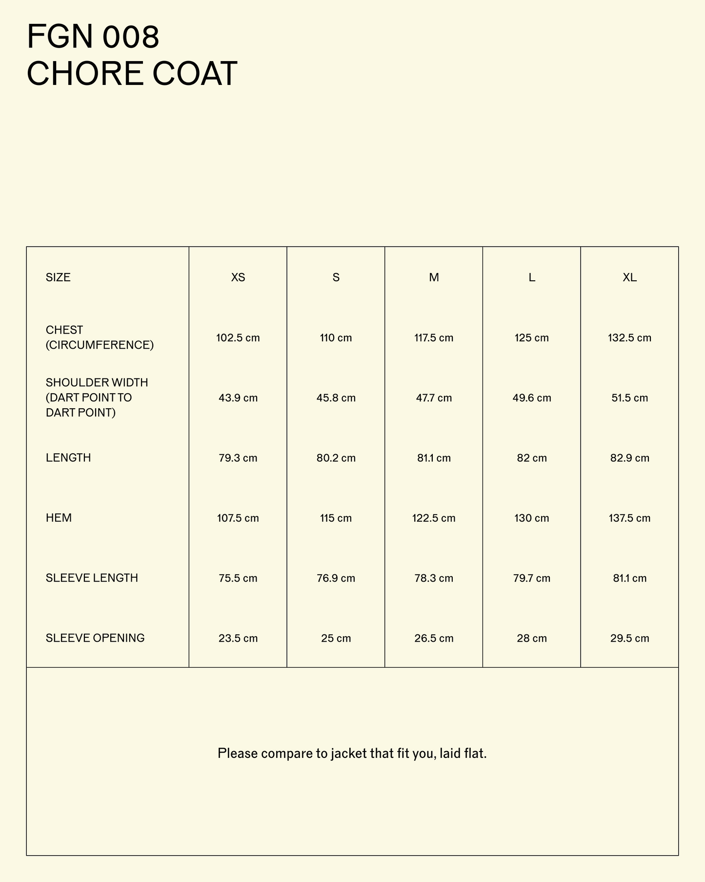 FGN 008AUS Soft Denim Chore Coat (Indigo Cotton)