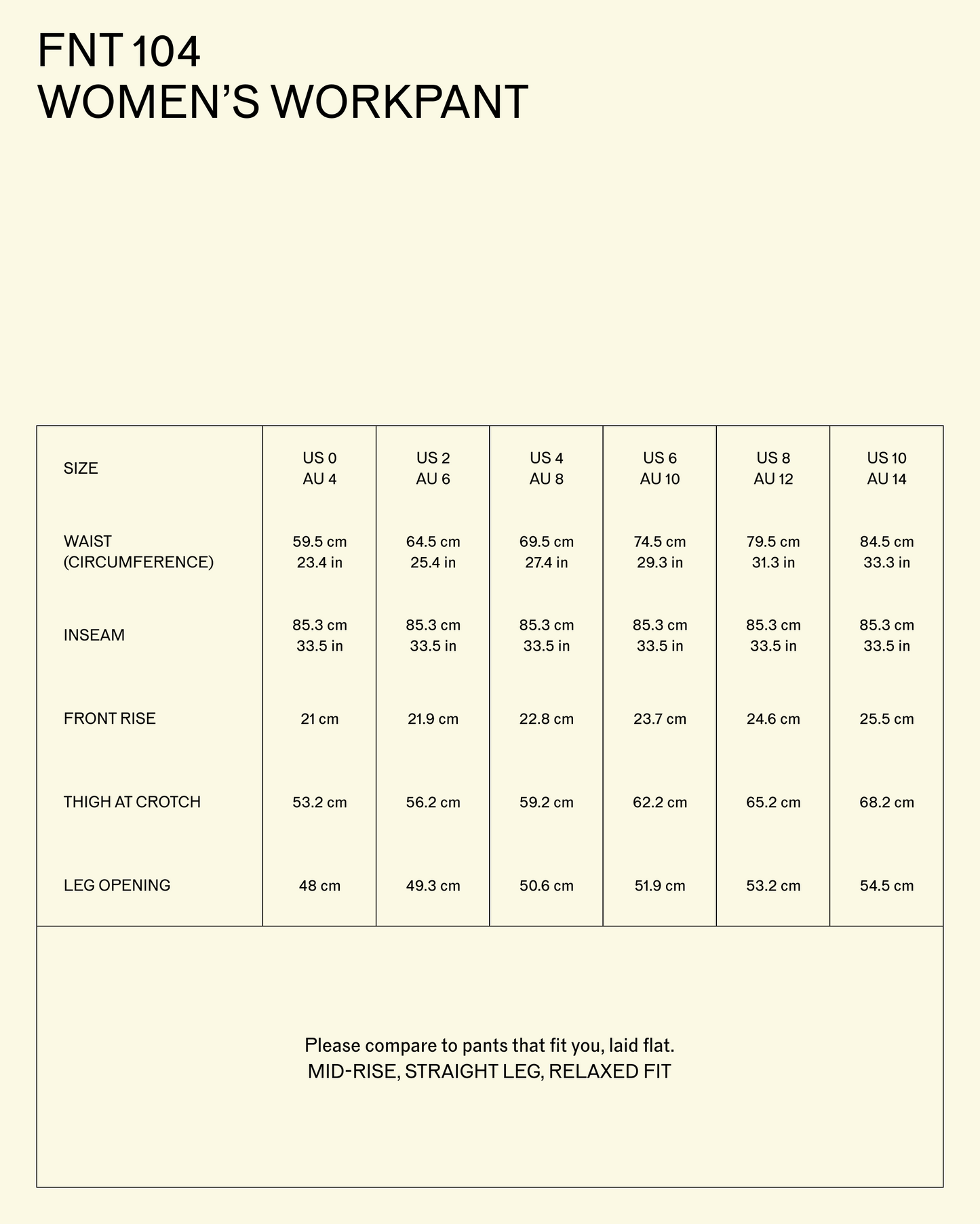 FNT 104 Women's Fingerprint Jeans (Mid-rise)