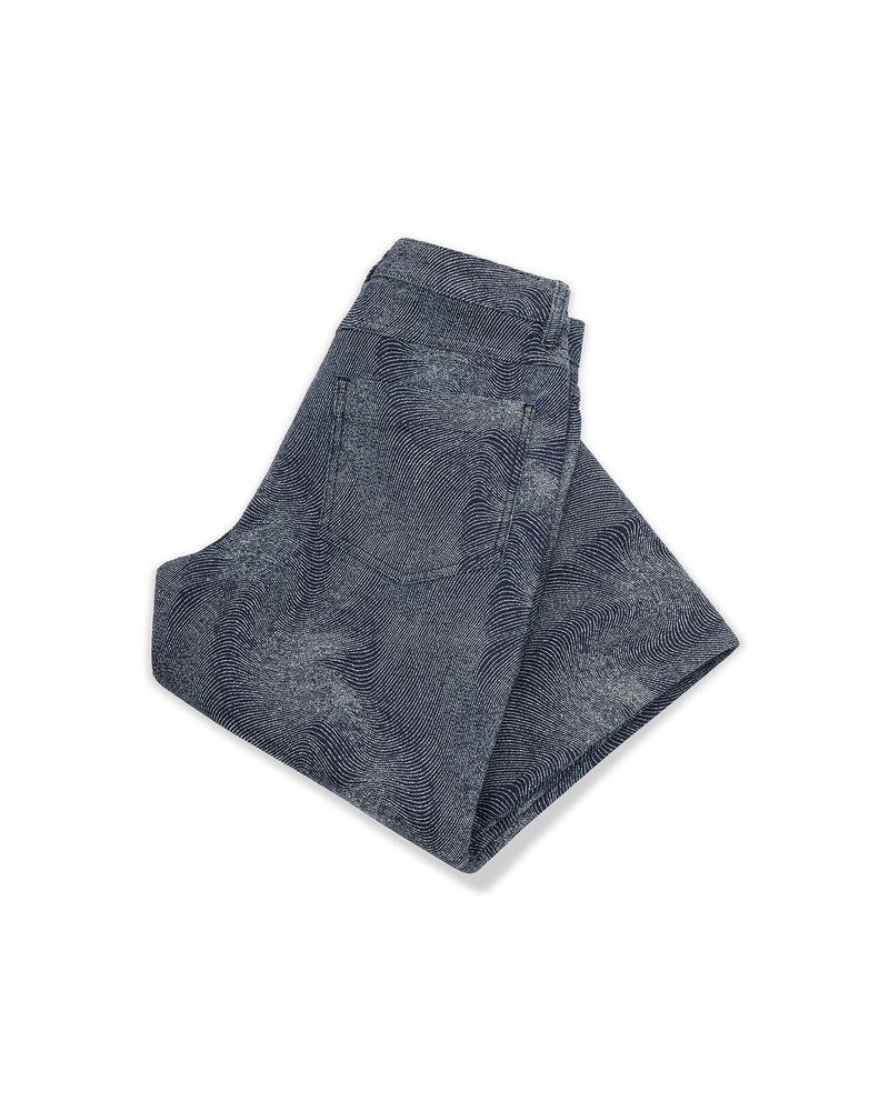 FNT 104 Women's Fingerprint Jeans (Mid-rise)