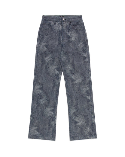 FNT 104 Women's Fingerprint Jeans (Mid-rise)