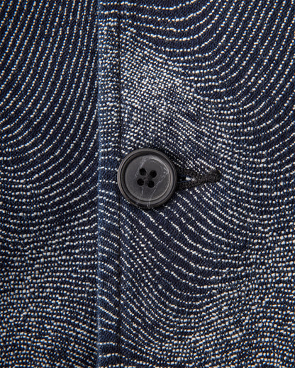 FNT 074 Women's Cropped Fingerprint Jacket