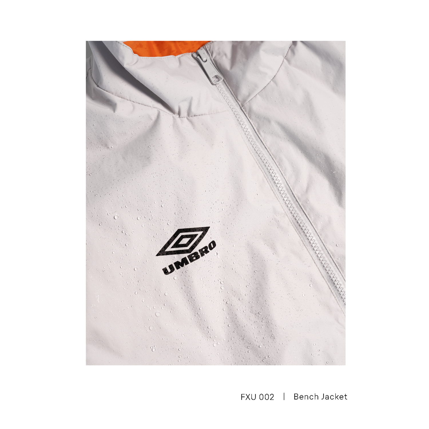 FXU 002 UMBRO x Front Office Bench Jacket (Grey) image 6