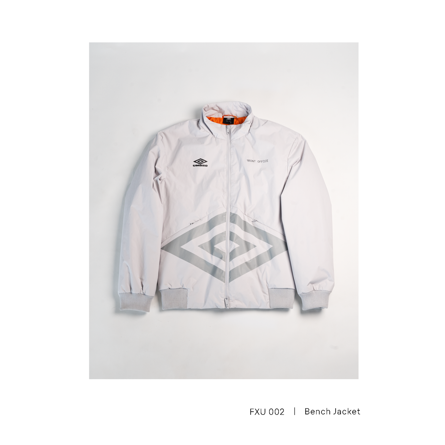 FXU 002 UMBRO x Front Office Bench Jacket (Grey) image 4