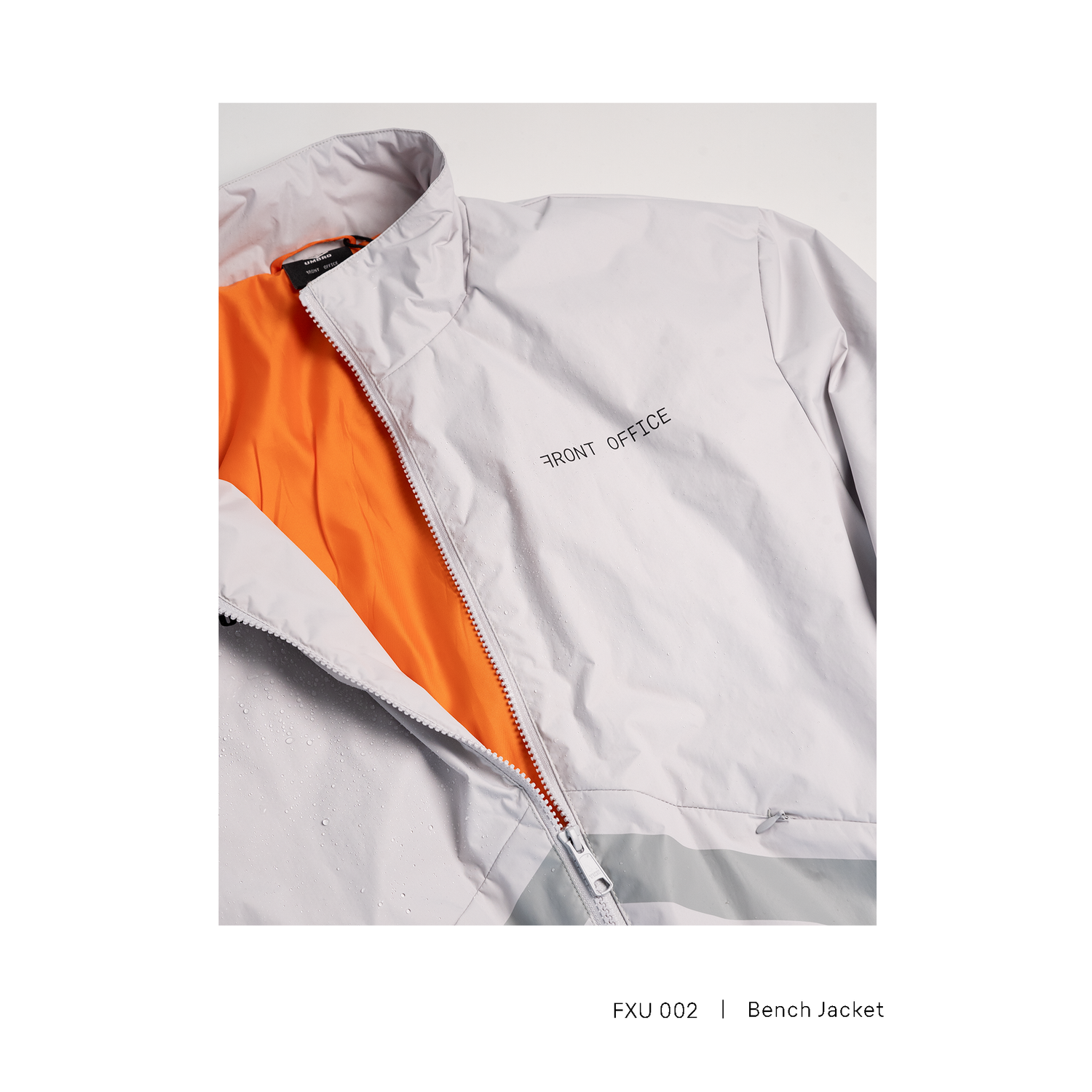 FXU 002 UMBRO x Front Office Bench Jacket (Grey) image 9