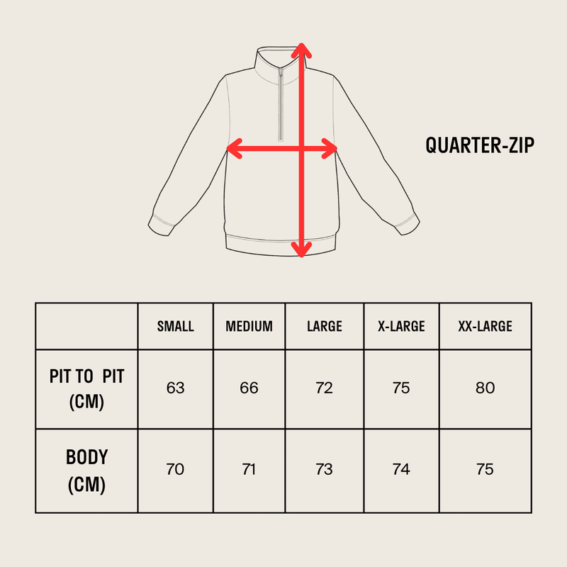 All Australian Quarter-Zip (Queensland Tennis Club)