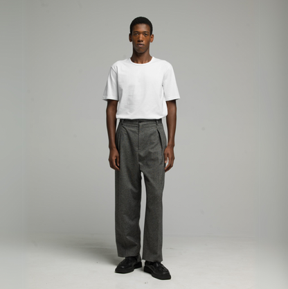 FNT 030 Midweight Portugal Trousers (Grey)