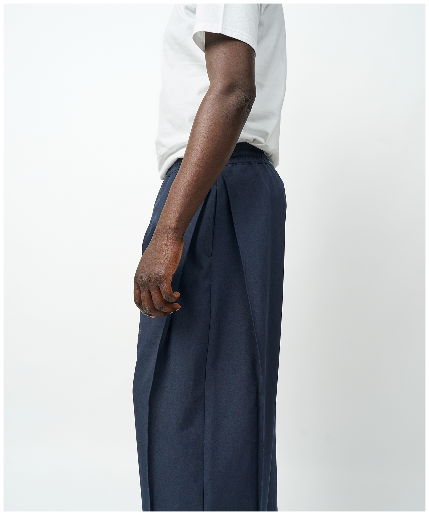 FNT 009 Double Side-Pleated Track V2 (Navy) image 9