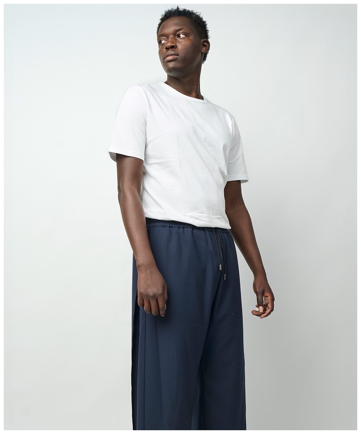 FNT 009 Double Side-Pleated Track V2 (Navy) image 10