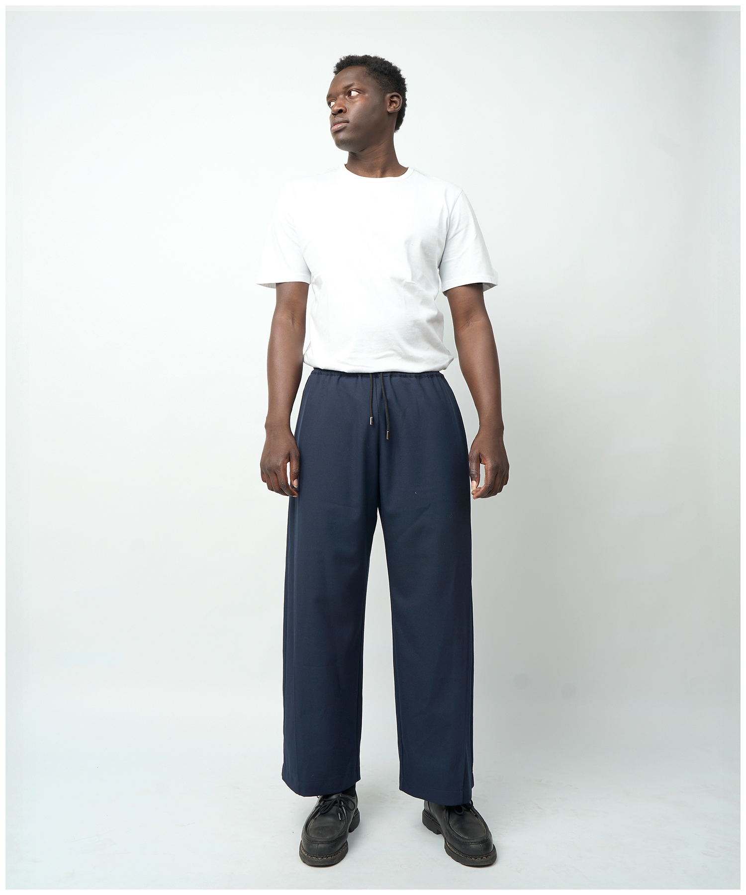 FNT 009 Double Side-Pleated Track V2 (Navy) image 6