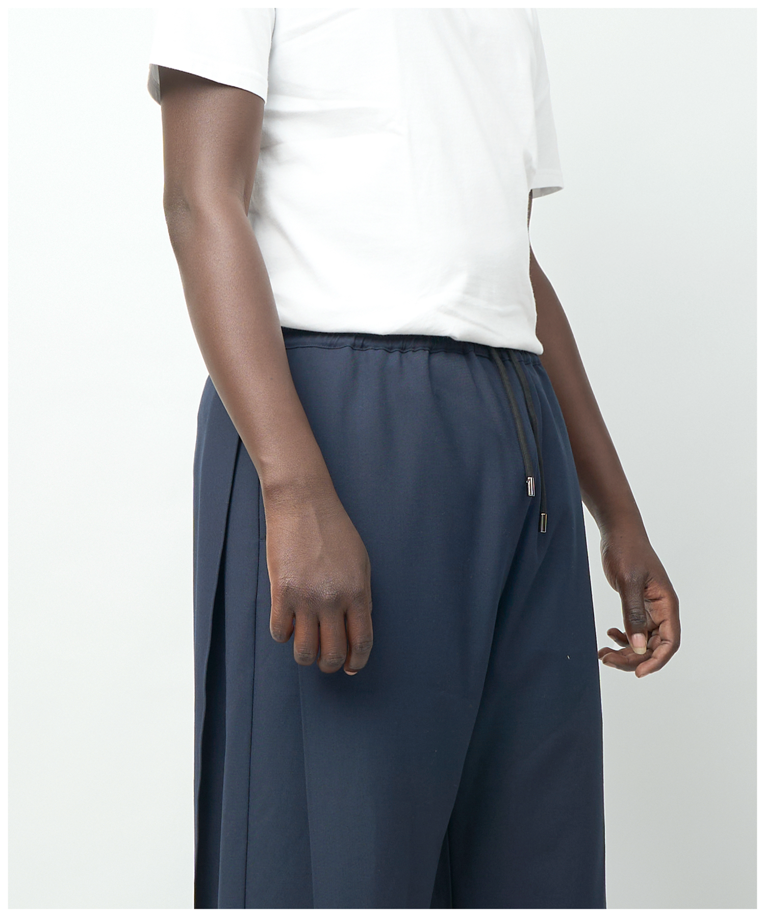 FNT 009 Double Side-Pleated Track V2 (Navy) image 11