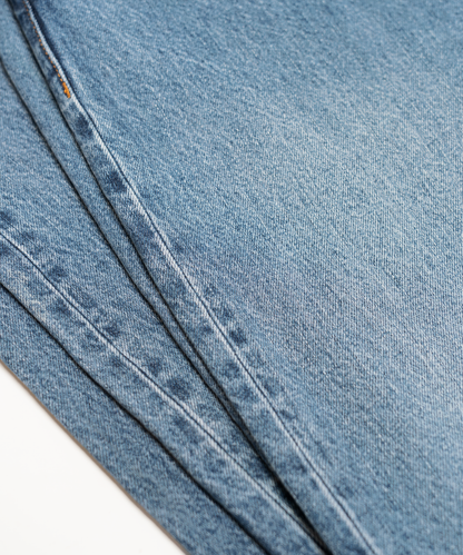 FNT 103 Double Dip Dad Jeans (Mid Wash)