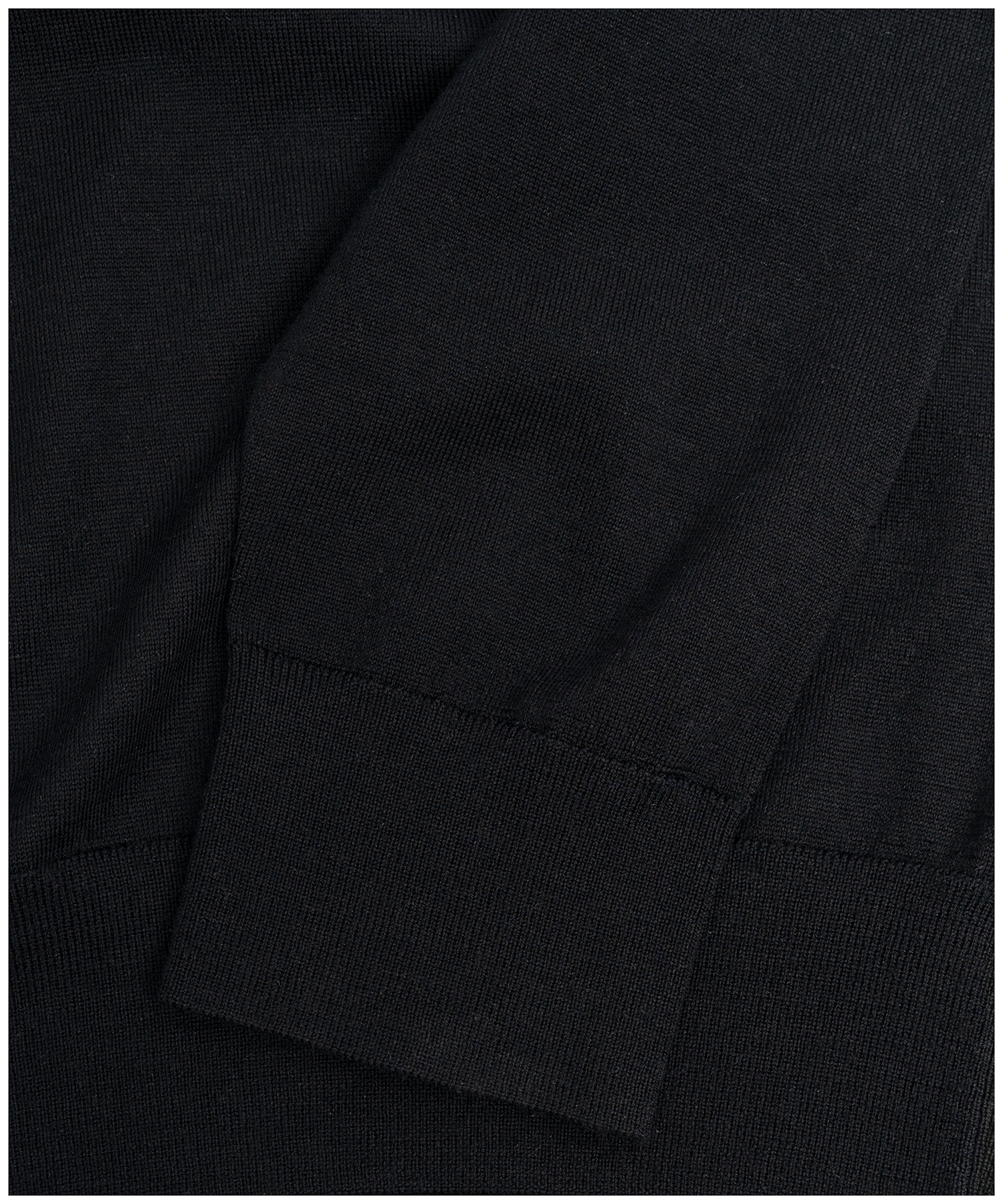 FNT 015 Merino Polo Long Sleeve (Black) image 13