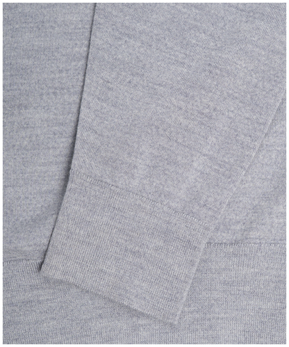 FNT 015 Merino Polo Long Sleeve (Grey)