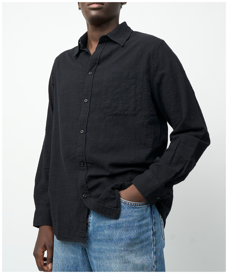 FNT 017 Woven Shirt (Black)