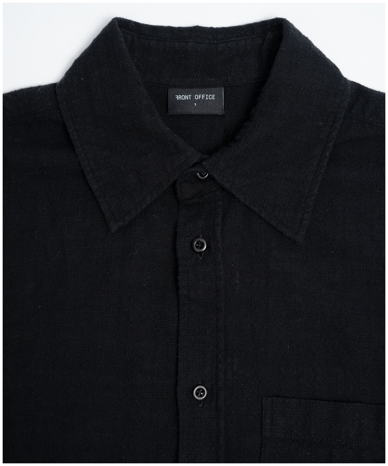 FNT 017 Woven Shirt (Black) image 13