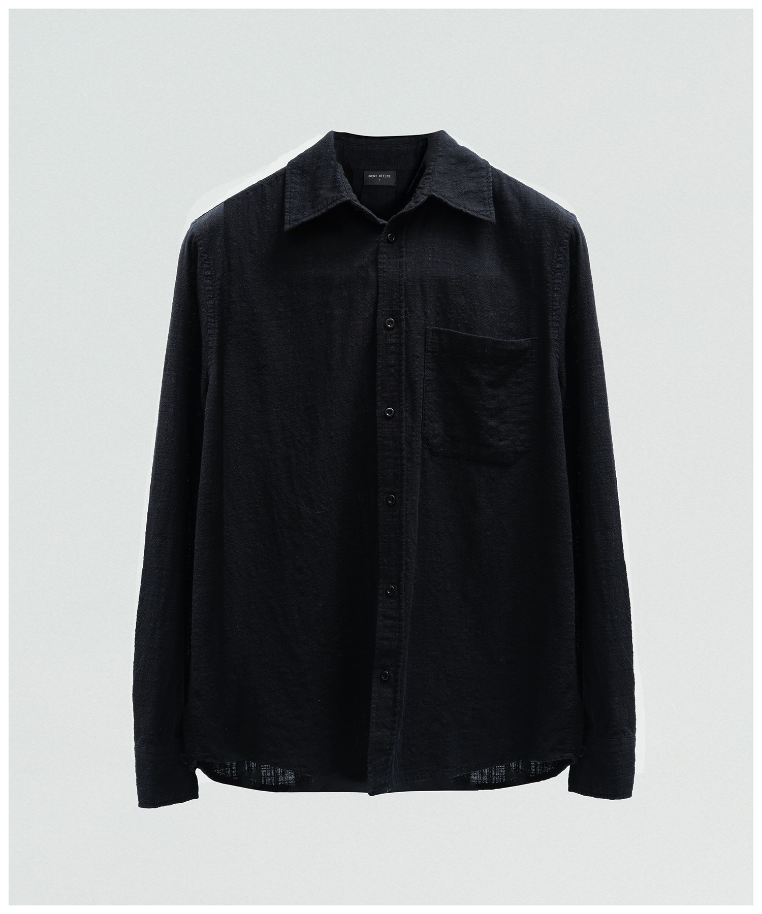 FNT 017 Woven Shirt (Black) image 1