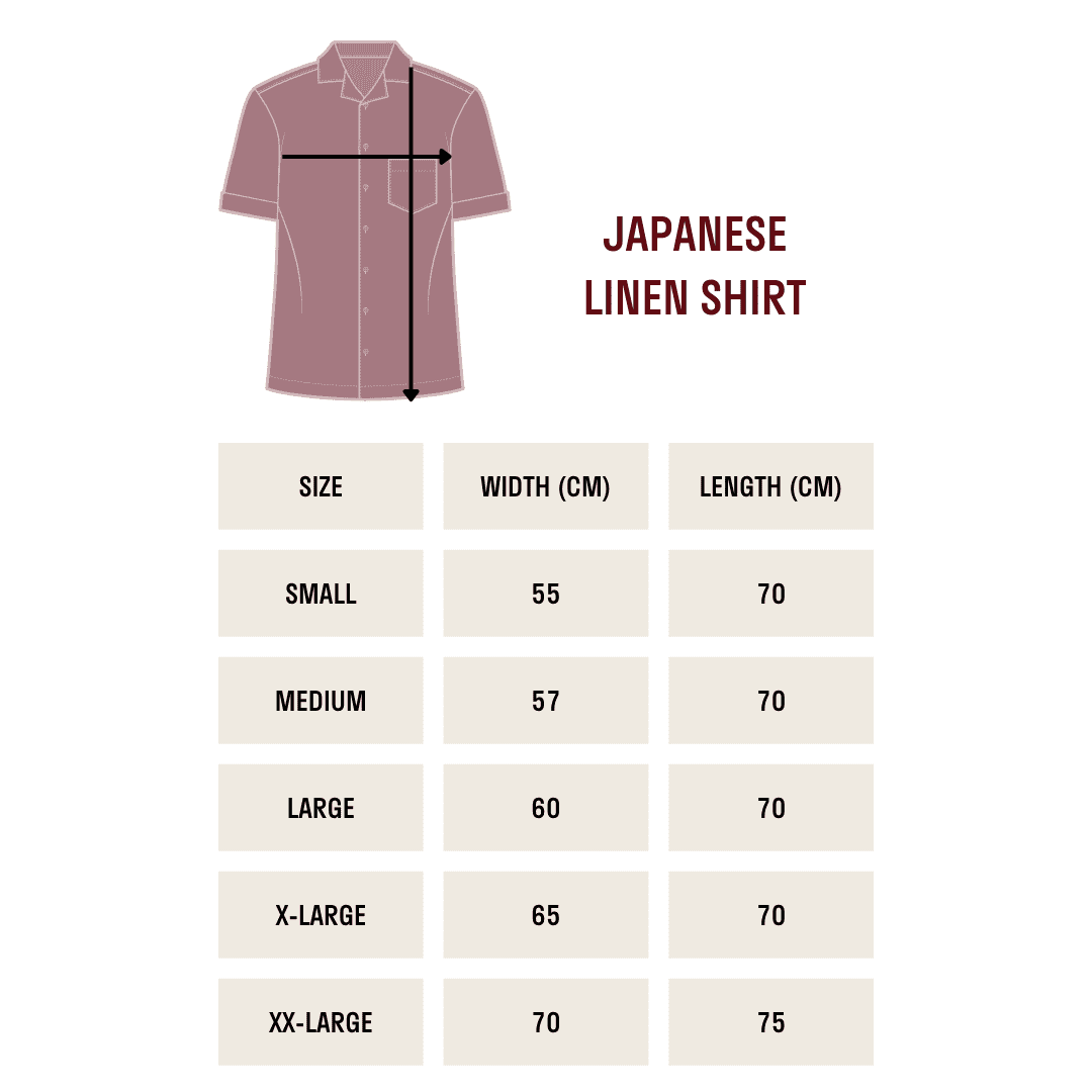 Japanese Linen Shirt (Clay Court)