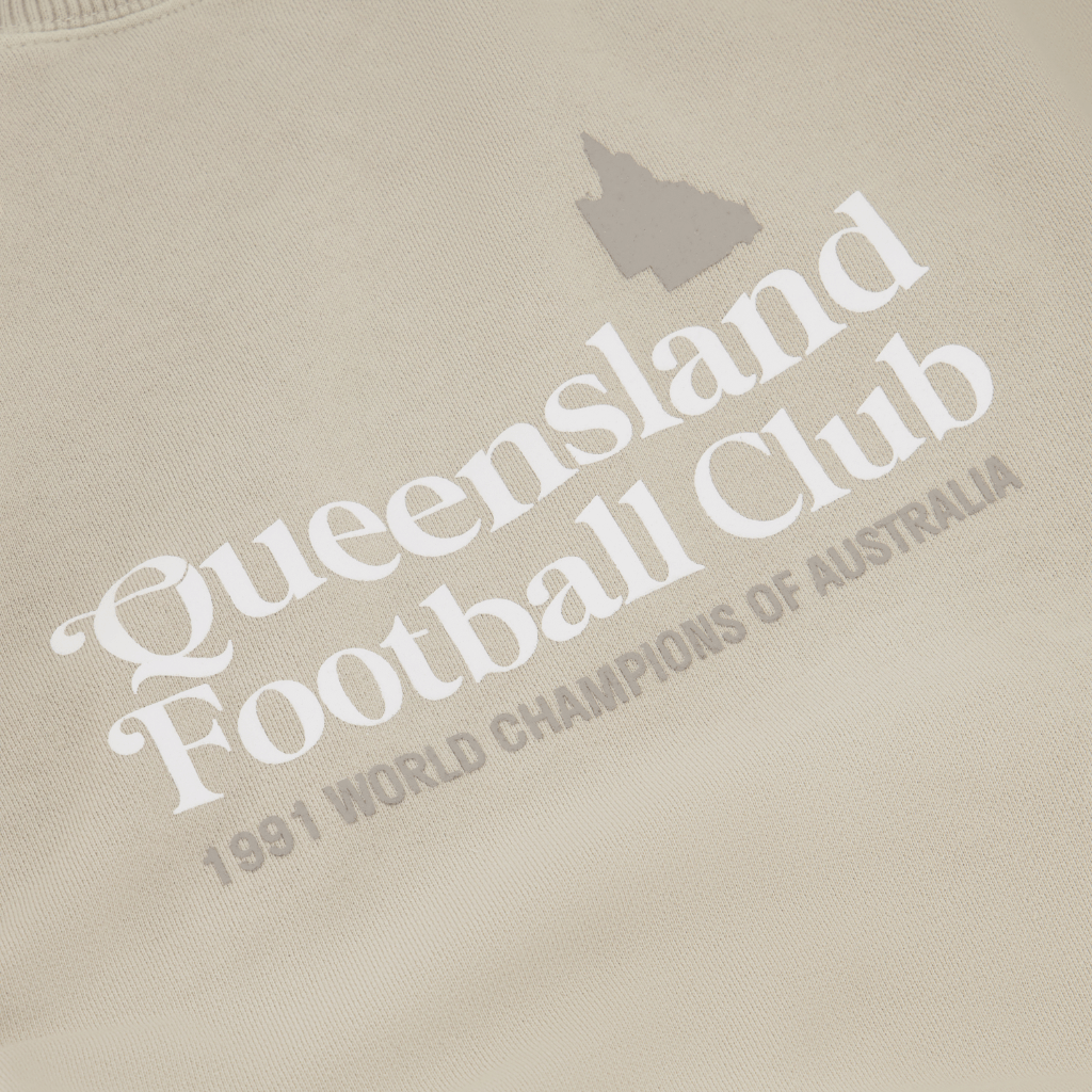 QFC 1991 All-Australian Crewneck (Oat Milk) image 2