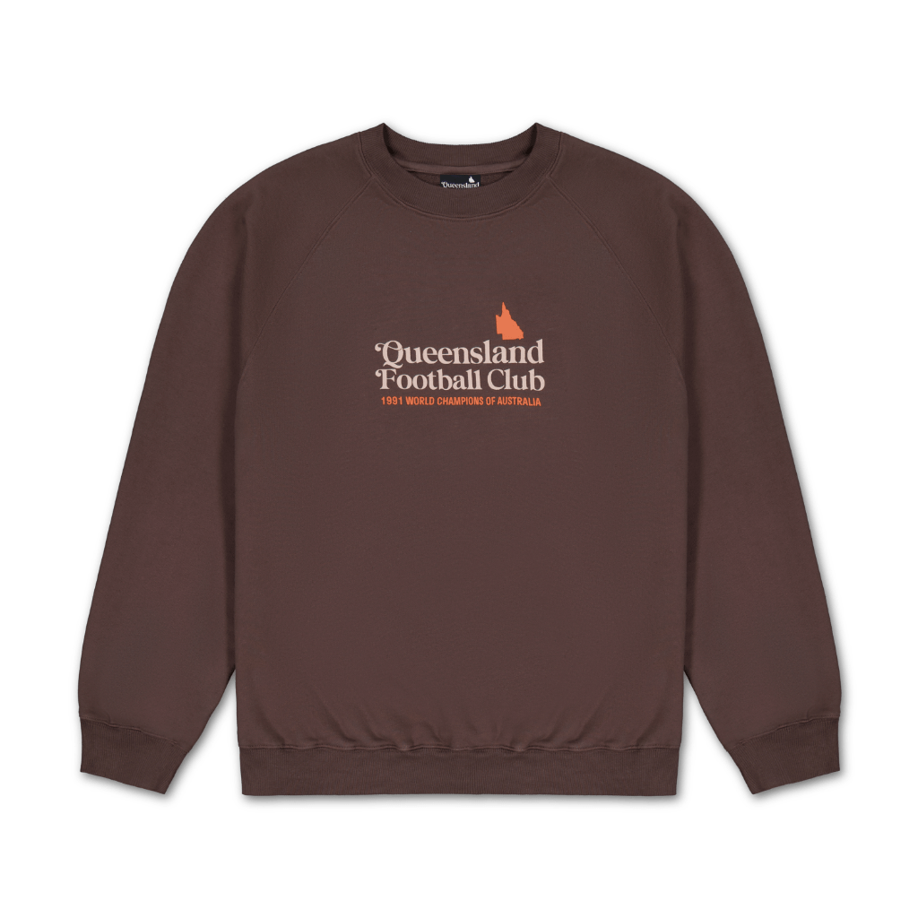 QFC 1991 All-Australian Crewneck (Espresso)