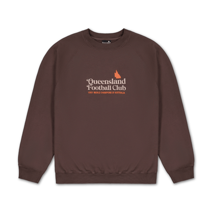 QFC 1991 All-Australian Crewneck (Espresso)