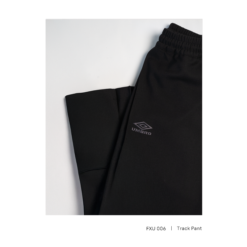 FXU 006 Front Office x UMBRO Side Pleated Track Pant (Black)