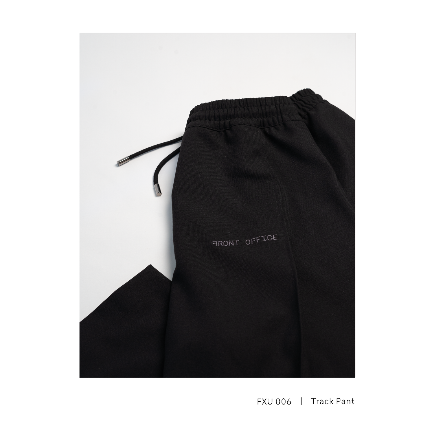 FXU 006 Front Office x UMBRO Side Pleated Track Pant (Black) image 6