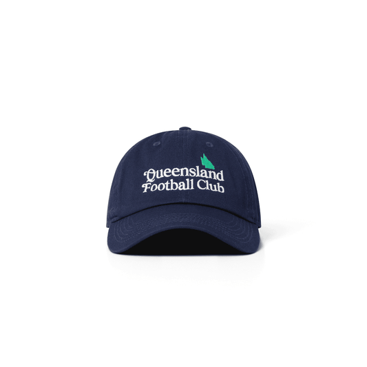 Blue Embroidered Father Hat (Classic Logo)