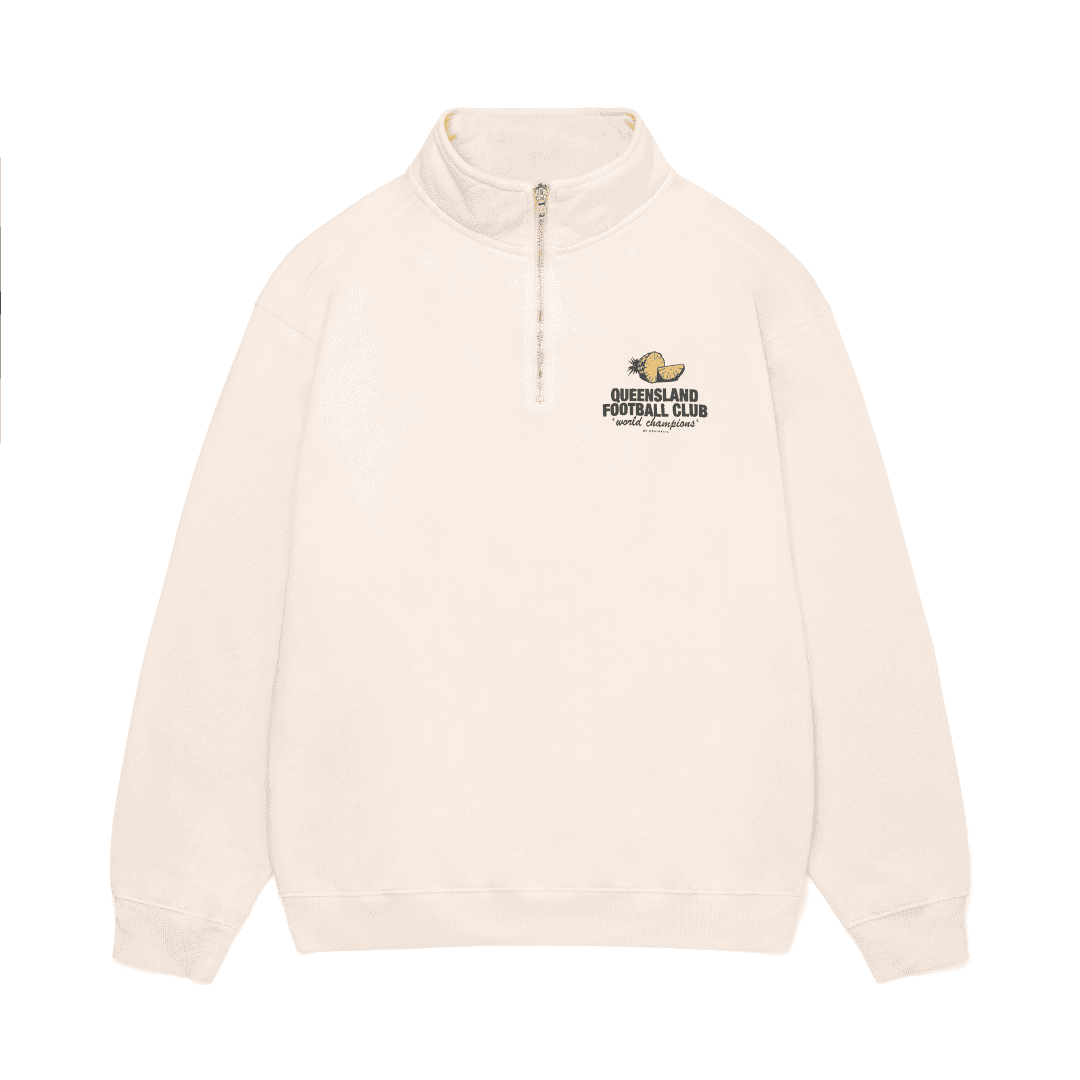 All Australian Quarter-Zip (Cream) image 1