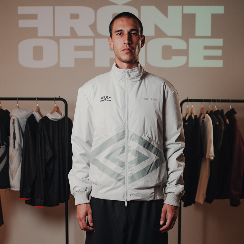 FXU 002 UMBRO x Front Office Bench Jacket (Grey)