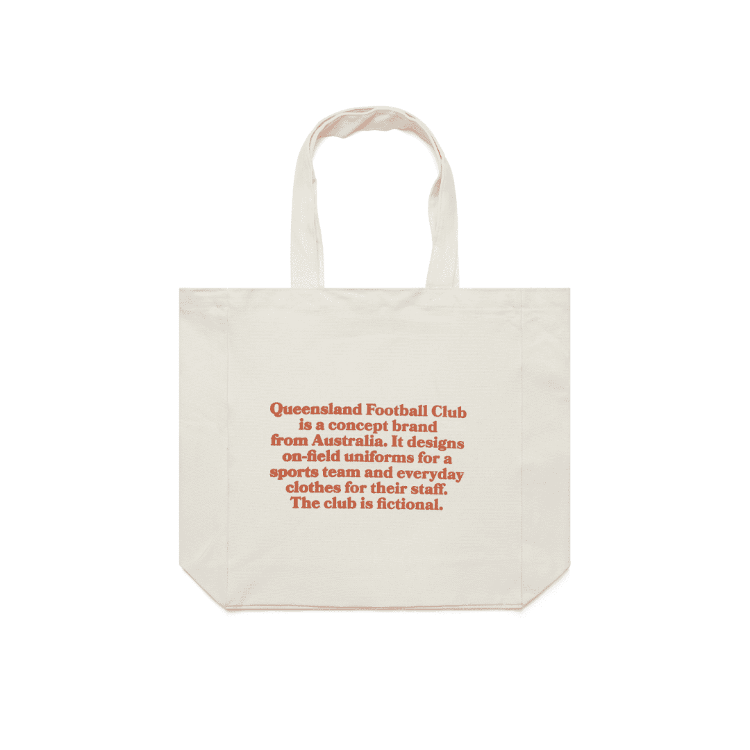 100% Organic Cotton Explainer Tote - Clay Court
