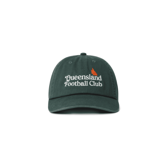 Green/Orange Embroidered Father Hat (Classic Logo)