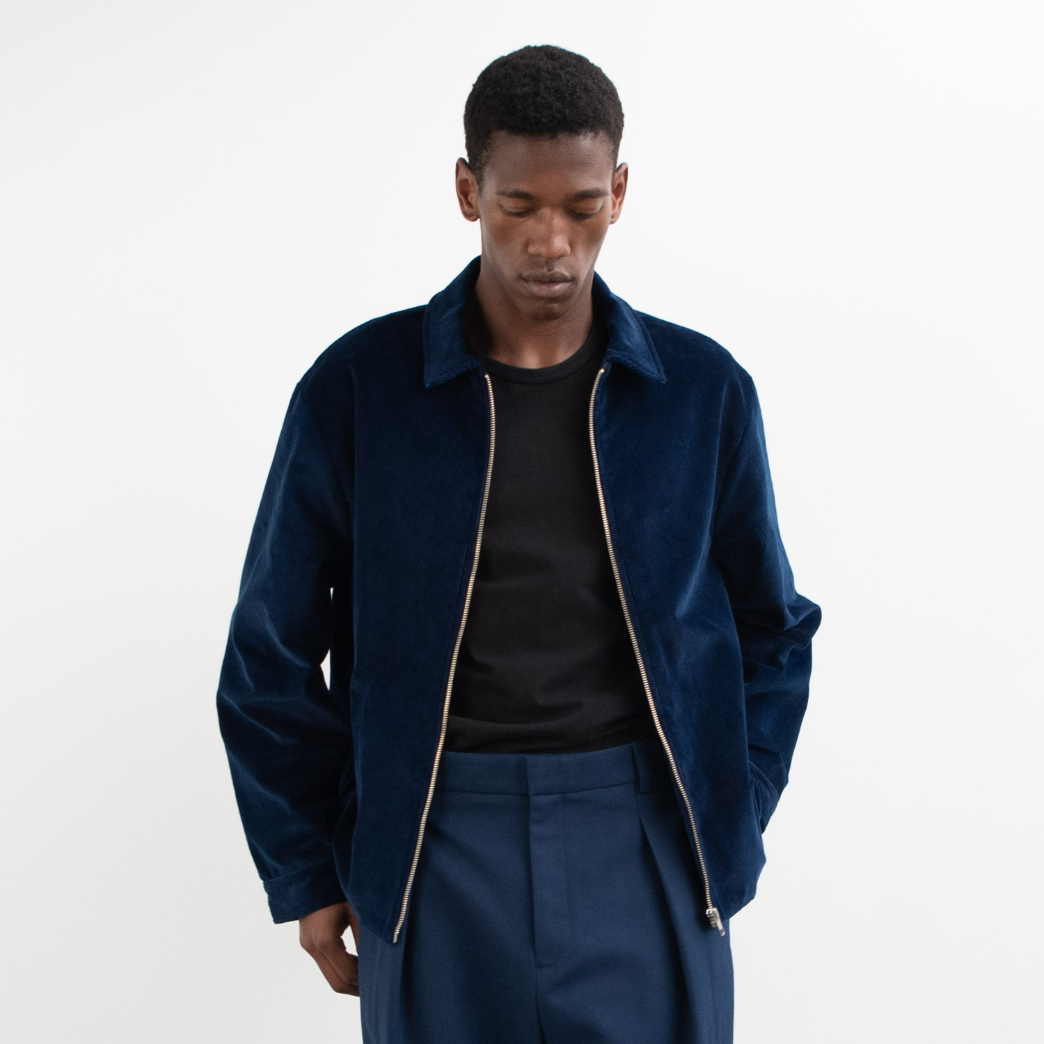 Indigo Corduroy Jacket image 1