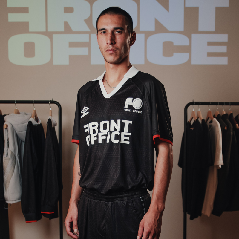 FXU 003 Front Office x UMBRO '1990' Football Shirt (Black)