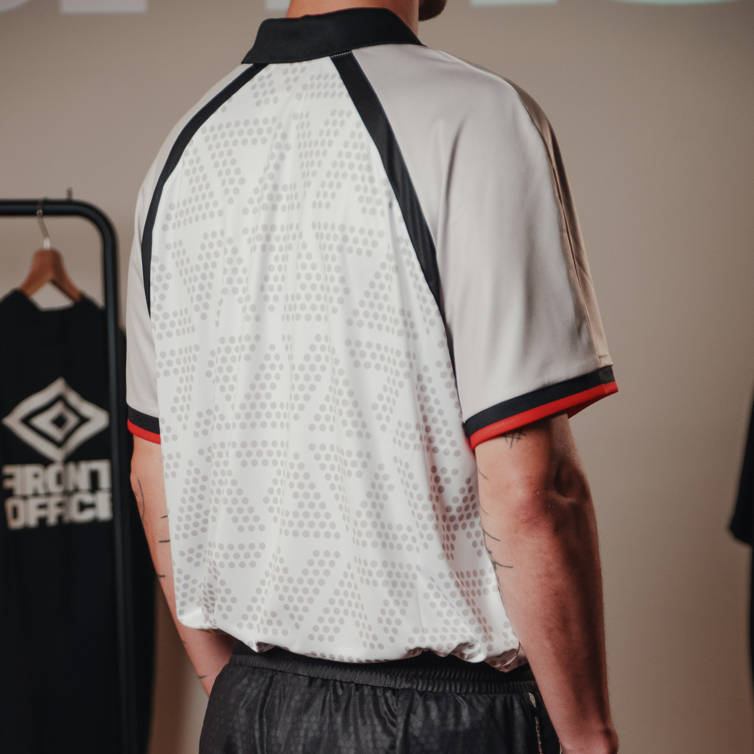 FXU 003 Front Office x UMBRO '1990' Football Shirt (Grey) image 8