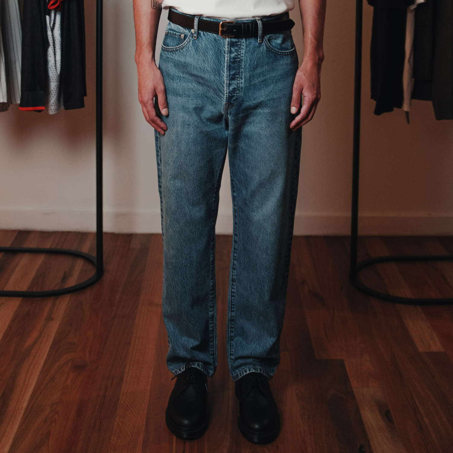 FNT 002 Japanese Otou-san Jeans (Washed) image 4