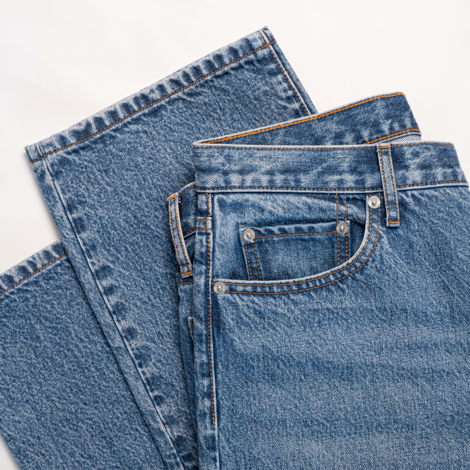 FNT 002 Japanese Otou-san Jeans (Washed) image 7