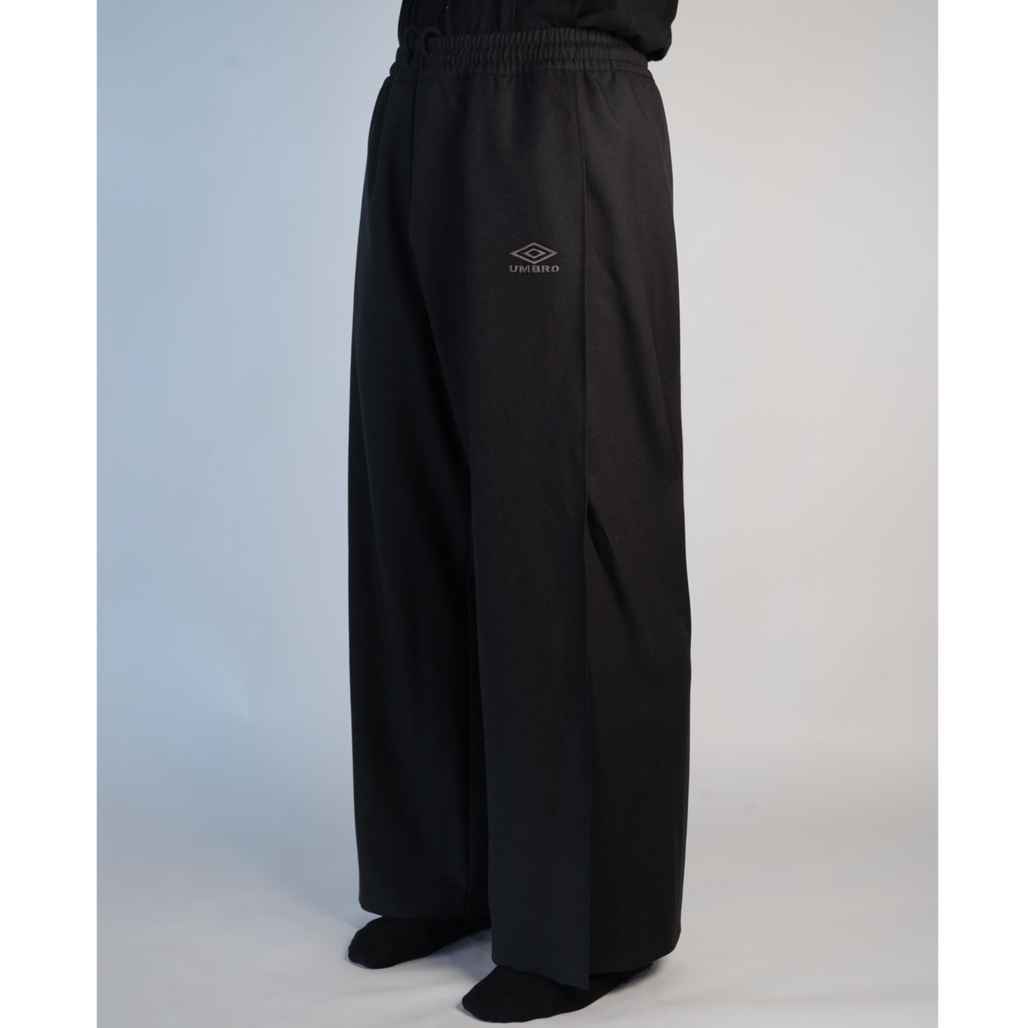 FXU 006 Front Office x UMBRO Side Pleated Track Pant (Black) image 1