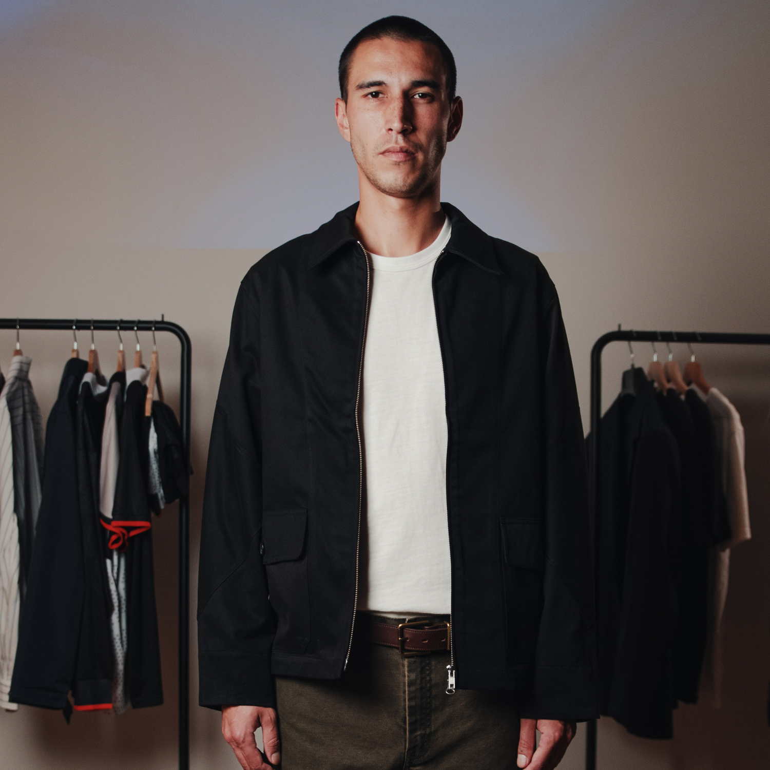 FNT 029 Pilot Jacket (Black) image 1