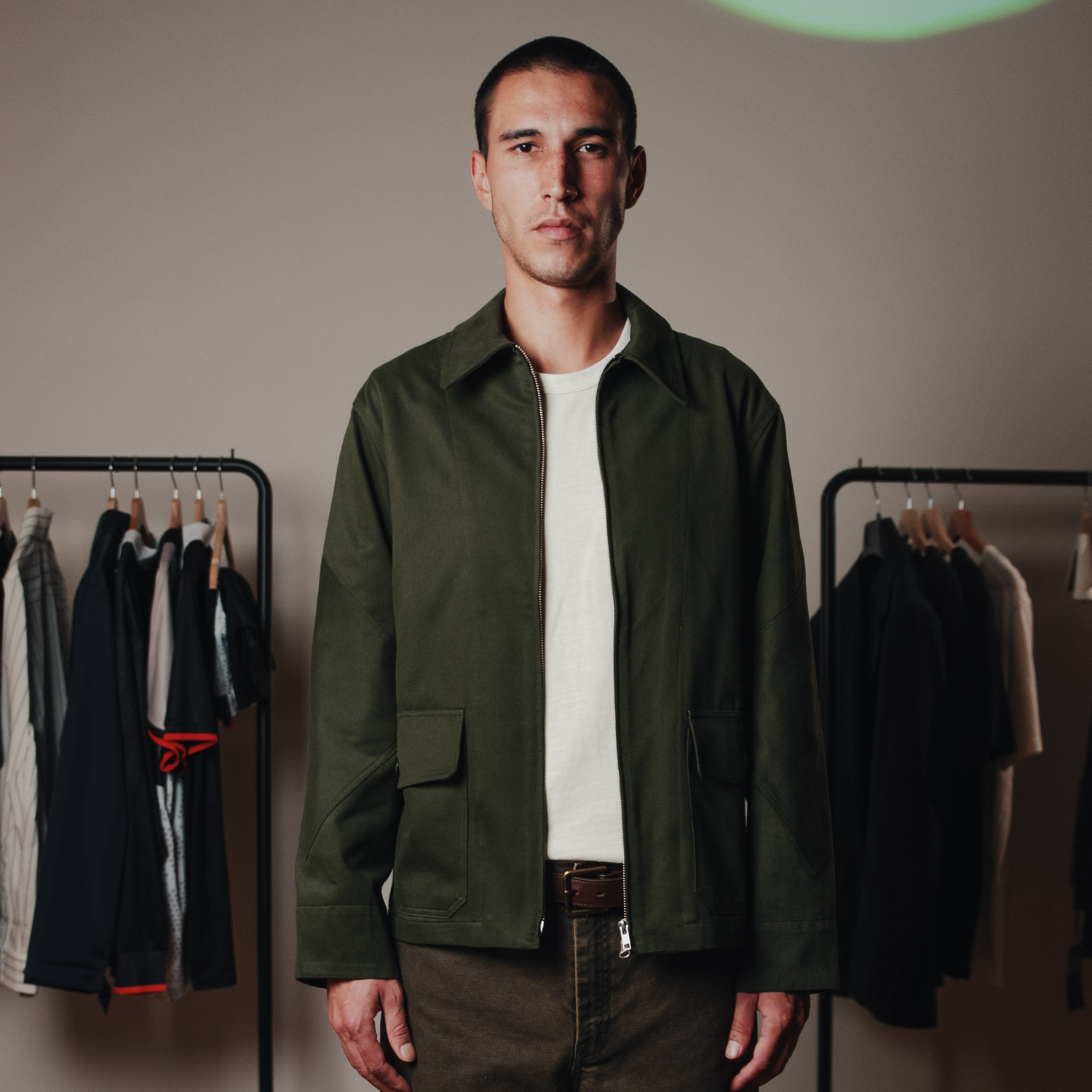 FNT 029 Pilot Jacket (Khaki) image 1