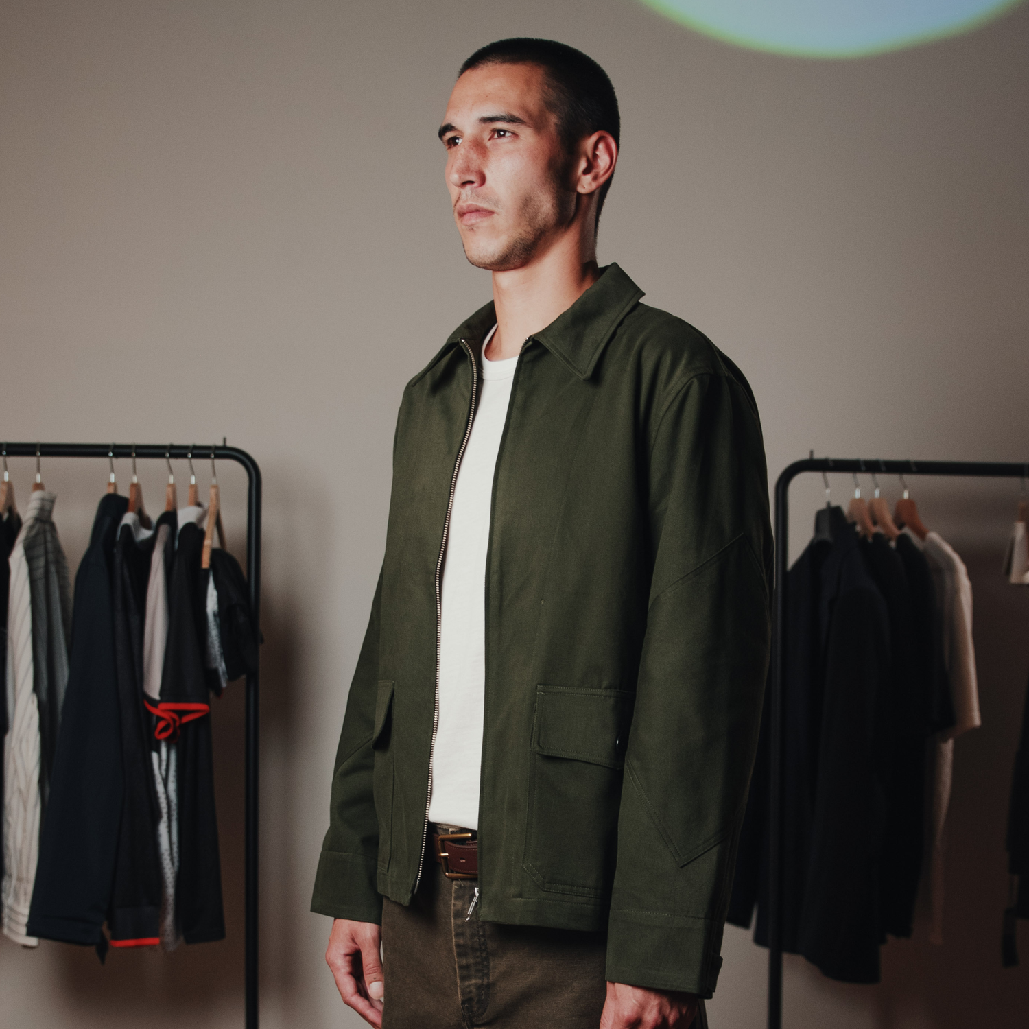 FNT 029 Pilot Jacket (Khaki) image 2